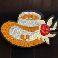 Ecusson chapeau