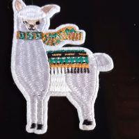 Ecusson lama thermocollant