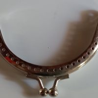 Cadre porte monnaie argenté