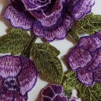 Applique dentelle a coudre