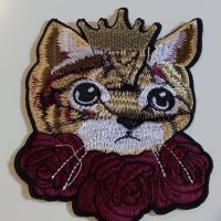 Ecusson chat thermocollant