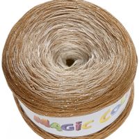 Cake magic colors marron