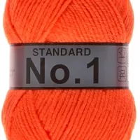Pelote de laine à tricoter Lammy Yarn Gamme N°1 - Orange ref 213