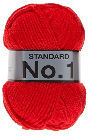 pelote de laine No 1 rouge ref 43