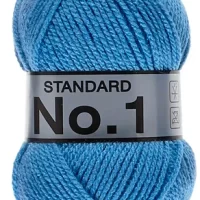 Pelote de laine à tricoter Lammy Yarn Gamme N°1 - Bleu Minéral ref 22