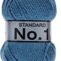 Pelote de laine à tricoter Lammy Yarn Gamme N°1 - Bleu Pétrole