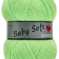 Pelote de laine à tricoter Lammy Yarn Baby Soft Perroquet réf 70