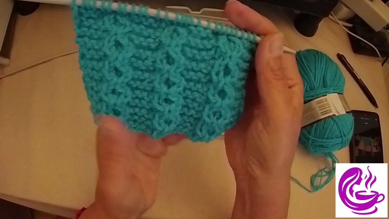 Point pastel au tricot — laine Pelote de laine à tricoter Lammy Yarn No 1 Tiffany réf 515
